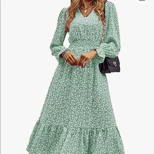 MIDI Boho Fall Dress